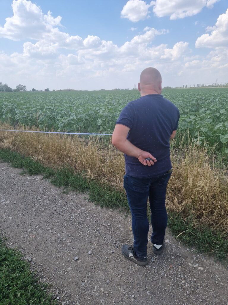 На території ботанічного заказника у Вільнянському районі займалися фермерством