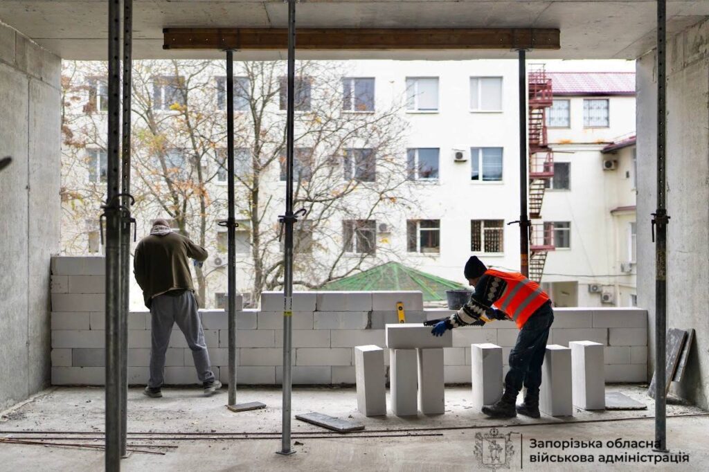 У Запоріжжі триває будівництво одразу декількох обʼєктів
