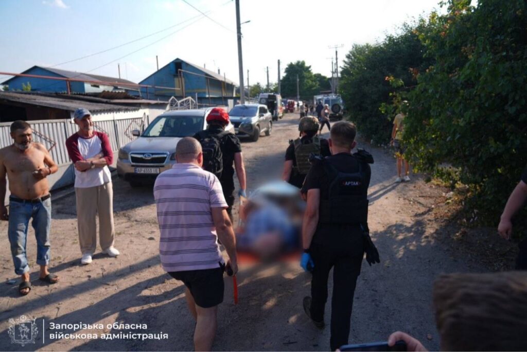 росіяни керованими авіабомбами знову ударили по Запоріжжю