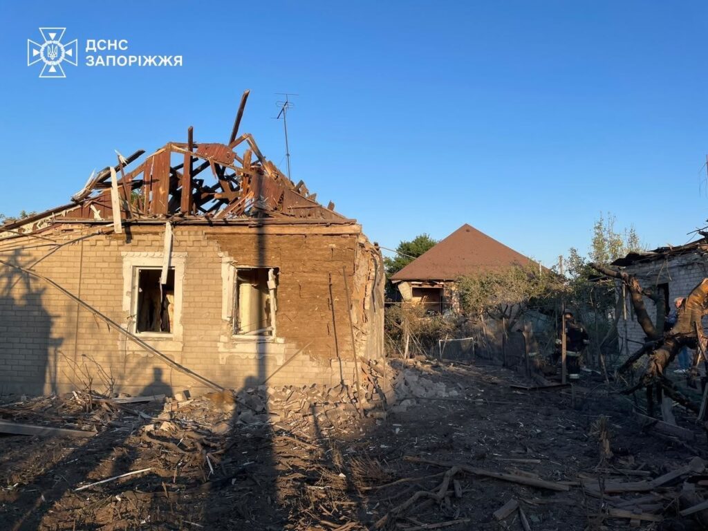 російські війська двічі атакували Вільнянськ