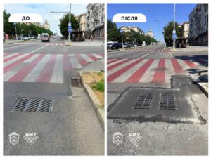 Комунальники чистять дощоприймачі, ремонтують колодязі та замінюють пошкоджені решітки