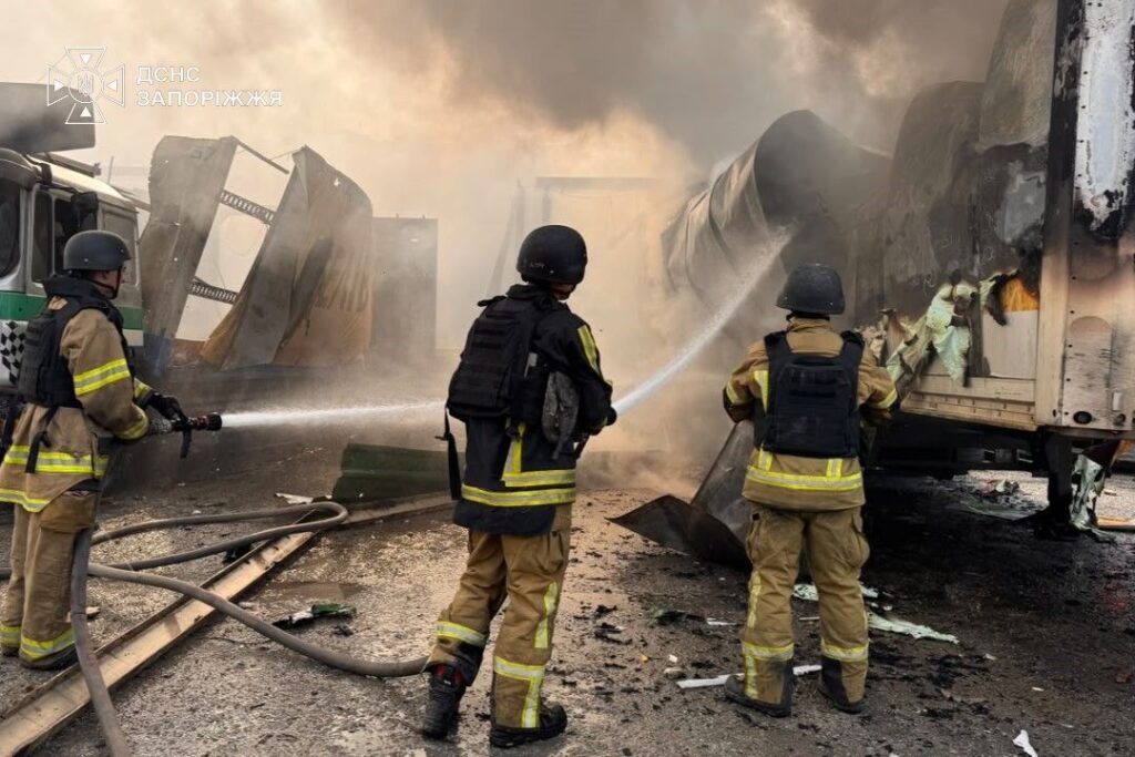 Ворог атакував підприємство харчової промисловості у Запоріжжі