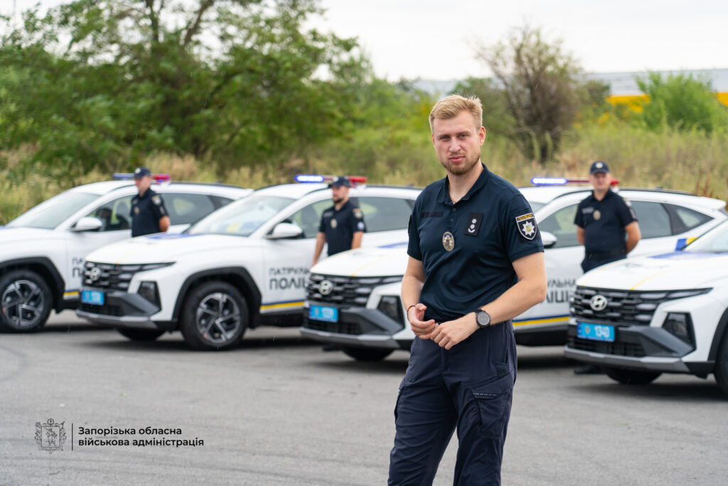 Патрульна поліція Запоріжжя отримала нову техніку