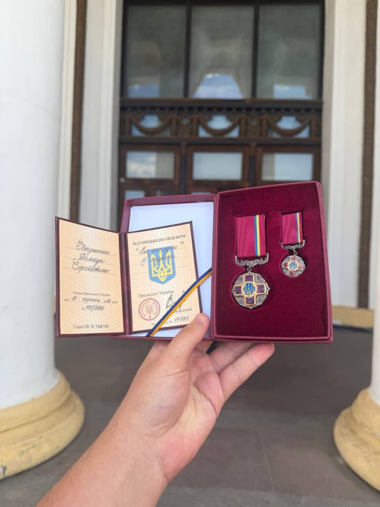 Голова Запорізької обласної молодіжної ради отримав орден «За заслуги»