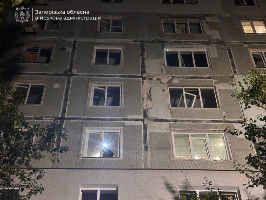 У Дніпровському районі пошкоджені п’ять житлових будинків