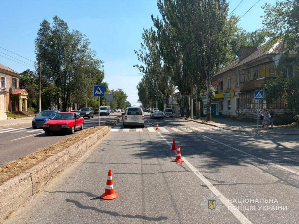 У Запоріжжі двох неповнолітніх хлопців збили на пішохідному переході