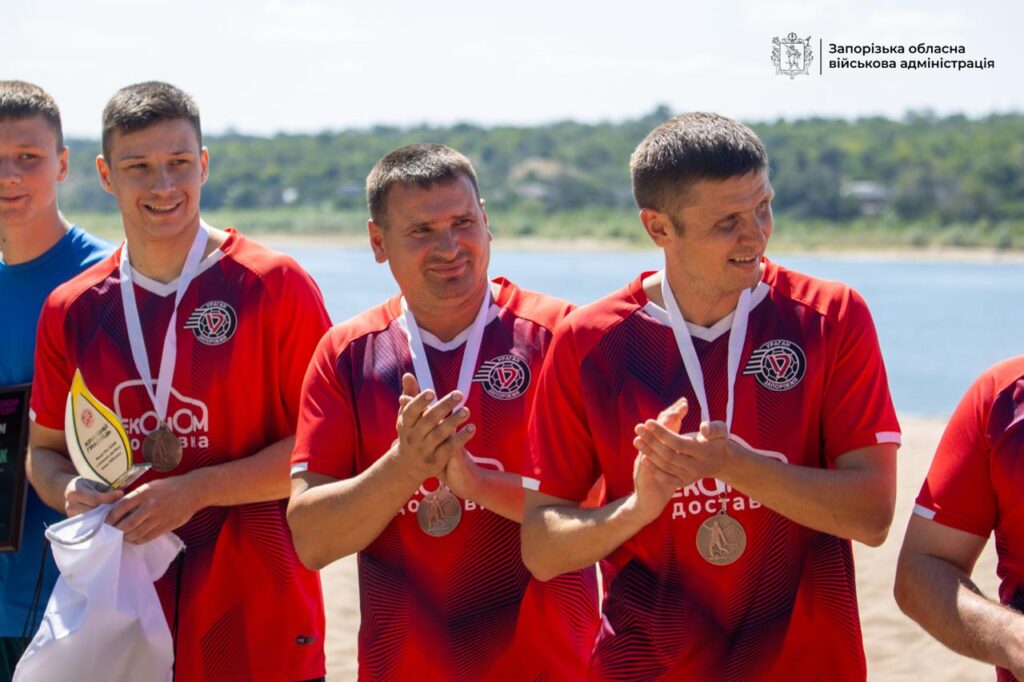 У Запоріжжі відбувся чемпіонат області з пляжного футболу
