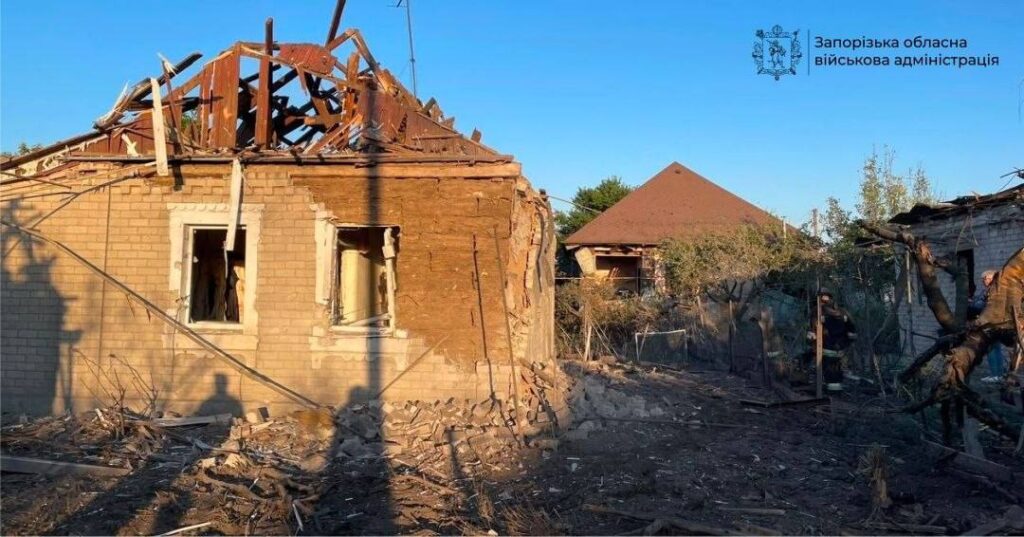 Три людини загинули, ще 19 отримали поранення, серед них двоє дітей, внаслідок ворожих атак по Запоріжжю та Запорізькому району
