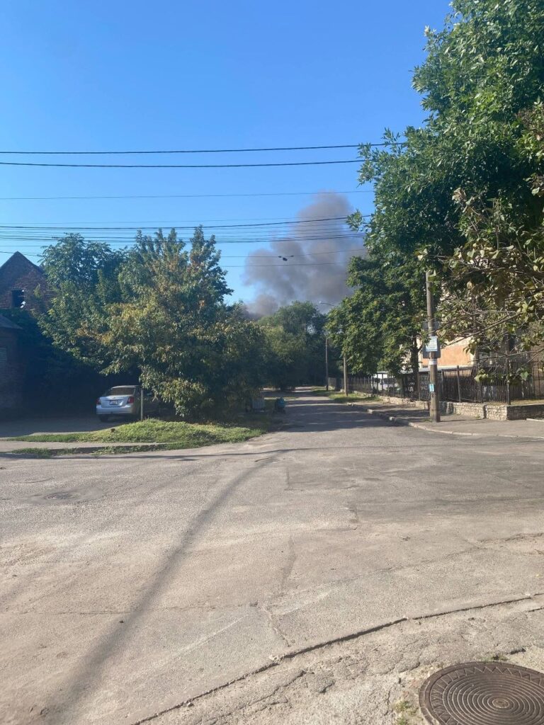Ворог знову атакував Запоріжжя