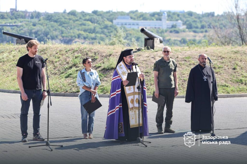 На Хортиці лунали молитви за Україну