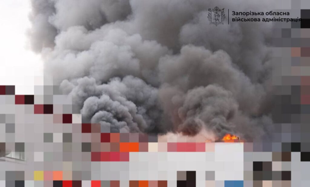 Ворог знову атакував Запоріжжя