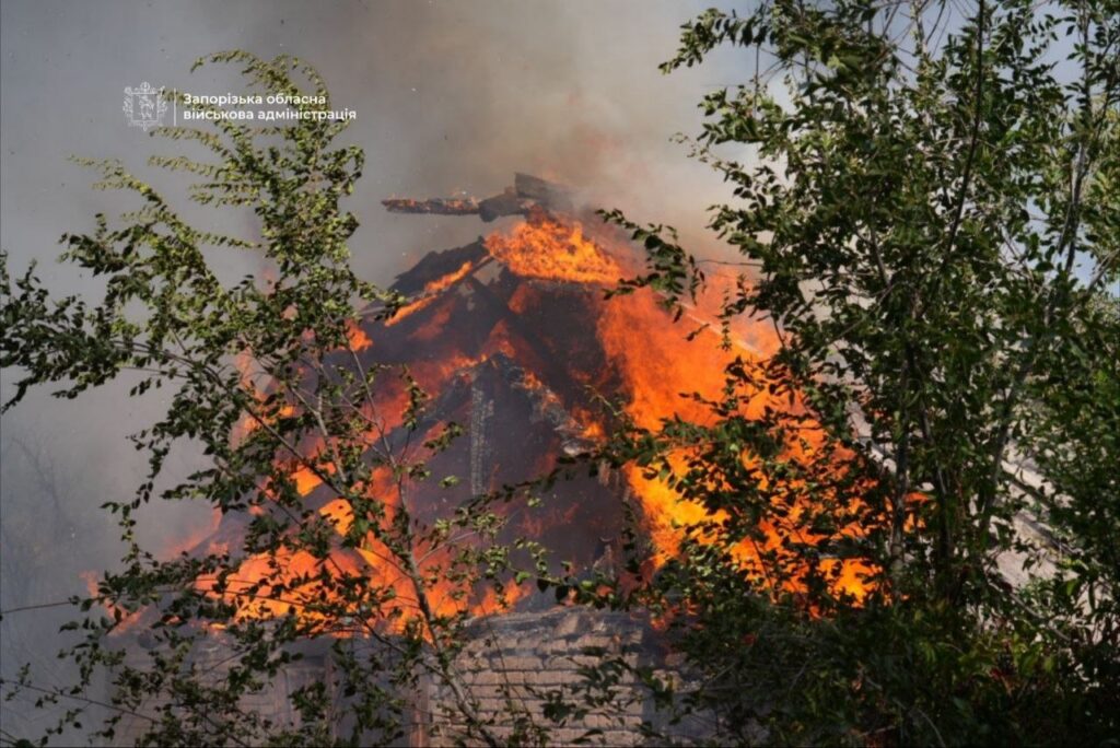 Ворог ударив по Запоріжжю