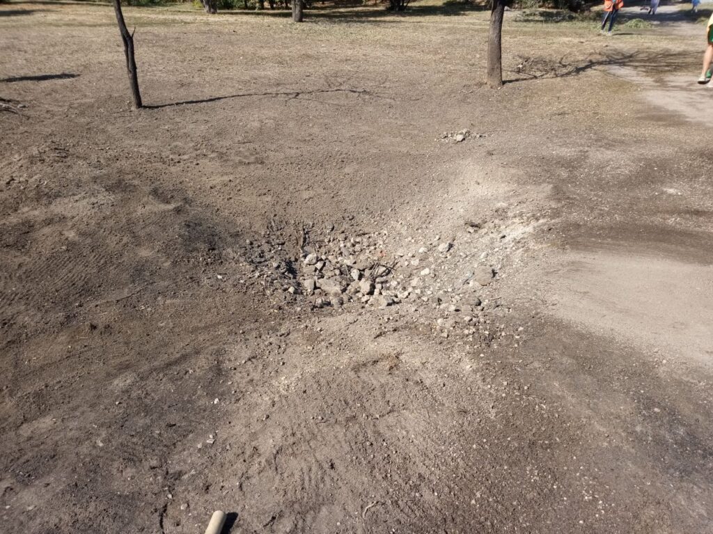В Хортицькому районі ворог знищив вуличний арт-об’єкт