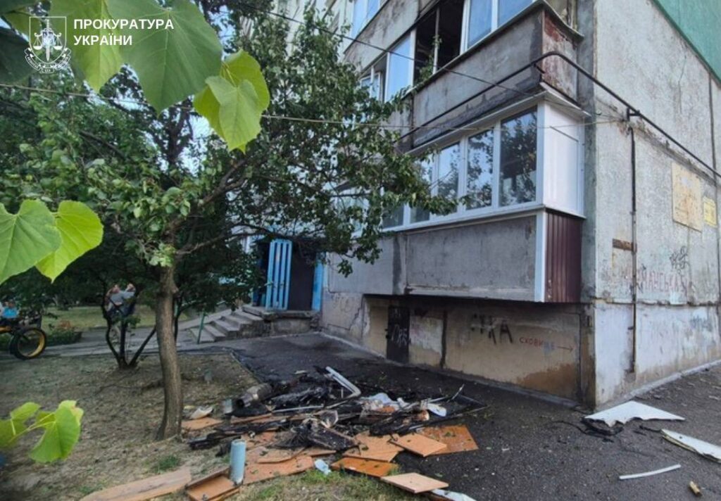 Ворог атакував цивільну інфраструктуру Запоріжжя