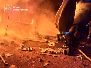 Під ранок росіяни вдарили по Запоріжжю шахедами, загинули дві жінки, поранені чоловік і дитина