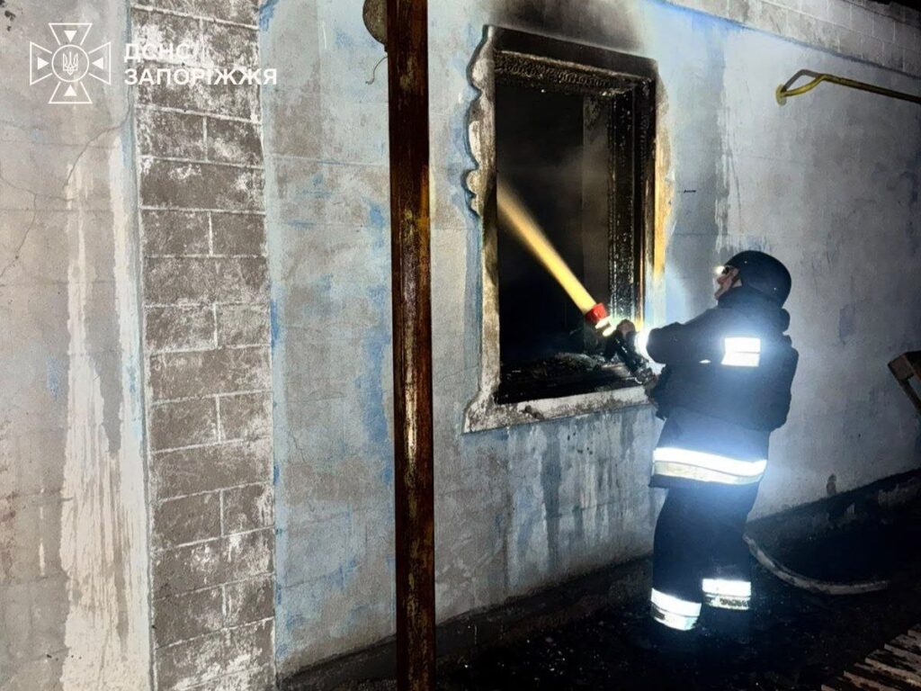 На Запоріжжі за добу сталися три пожежі