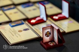 У Запоріжжі передали нагороди учасникам бойових дій
